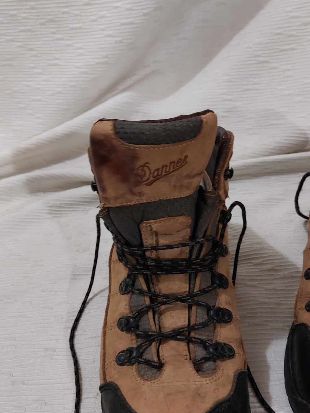 Danner Gore-tex Men's Brown Leather Hiking Boots Size 13 - Picture 8 of 12